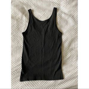 Sz 4 Lululemon workout black ribbed tank